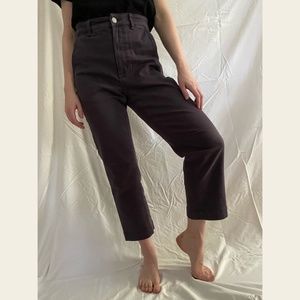 everlane cropped straight regular pants